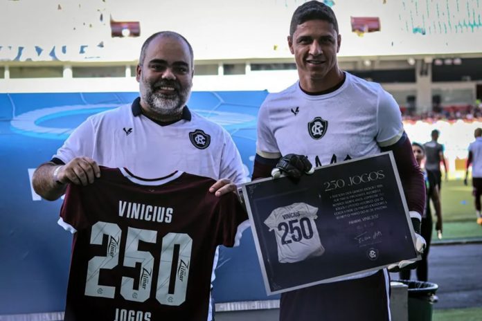 Fábio Bentes e Vinícius – Foto: Samara Miranda (Clube do Remo)