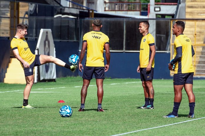 Leonan, Laranjeira, Anderson Uchôa e Renanzinho – Foto: Samara Miranda (Clube do Remo)