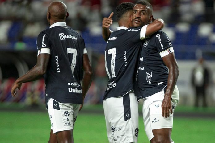 Remo 2×1 Volta Redonda-RJ (Jean Silva, Renanzinho e Muriqui) – Foto: Samara Miranda (Clube do Remo)