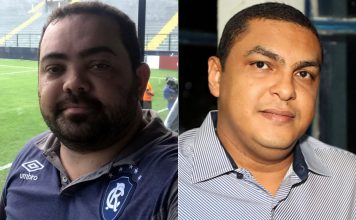 Jader Gardeline e Marco Antônio Pina – Fotos: Reprodução (redes sociais)