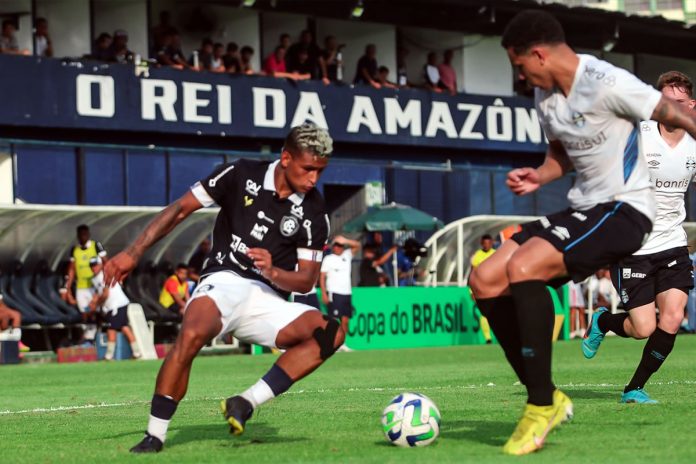 Remo 3×1 Grêmio-RS (Felipinho) (Sub-20) – Foto: Sandro Galtran (Clube do Remo)