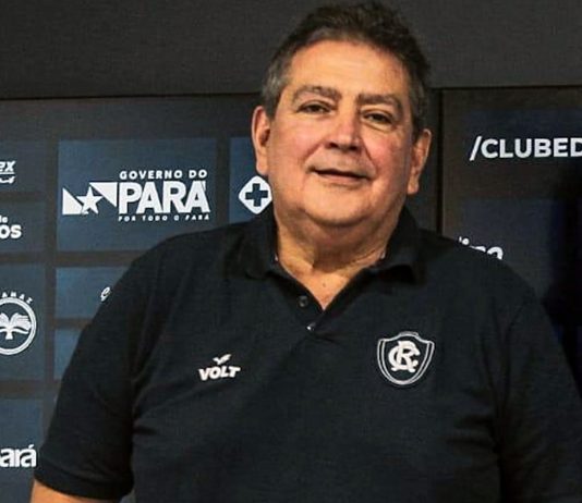 Remo cresceu 328% em valor de mercado nos últimos 6 anos Antônio Carlos Teixeira (Tonhão) – Foto: Samara Miranda (Clube do Remo)