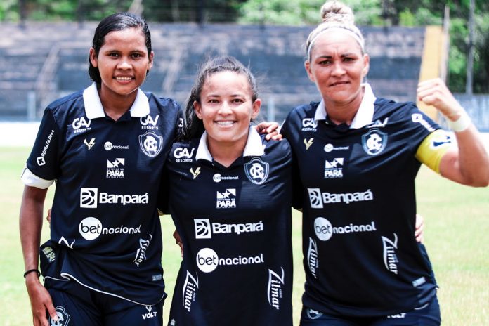 Remo 4×3 Tiradentes (futebol feminino) – Foto: Sandro Galtran (Clube do Remo)