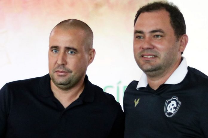 Ricardo Catalá e Glauber Gonçalves – Foto: Sandro Galtran (Clube do Remo)