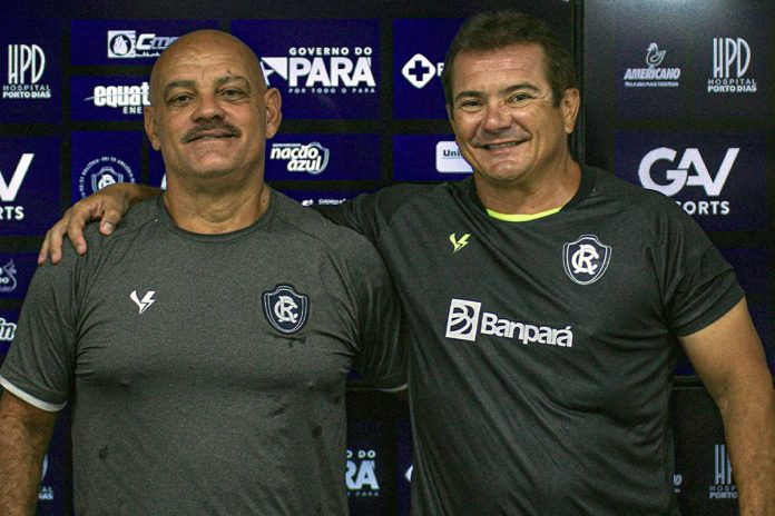 Agnaldo e Mariozinho – Foto: Samara Miranda (Clube do Remo)