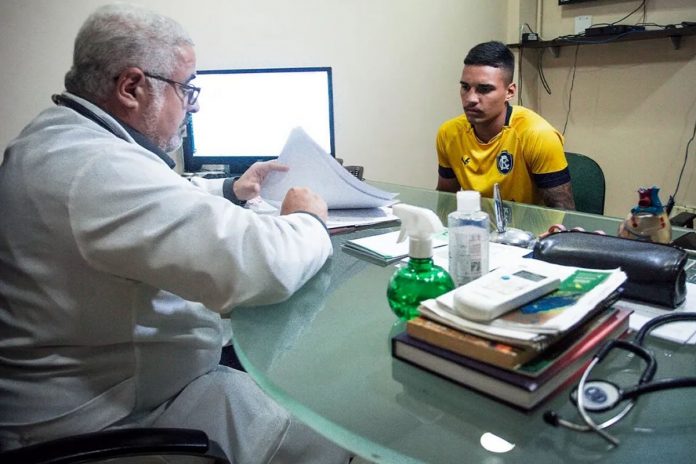 Henrique Custódio e Solano – Foto: Samara Miranda (Clube do Remo)