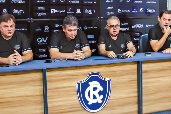 Milton Campos, Antônio Carlos Teixeira, Sérgio Papellin e Glauber Gonçalves – Foto: Ivan Duarte (O Liberal)