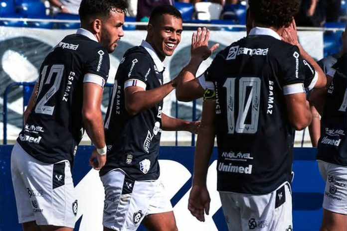 Remo 5×0 Canaã (Raimar, Echaporã e Camilo) – Foto: Samara Miranda (Clube do Remo)