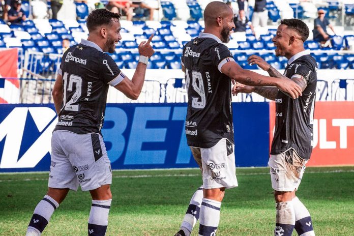 Remo 5×0 Canaã (Raimar, Ytalo e Ronald) – Foto: Samara Miranda (Clube do Remo)