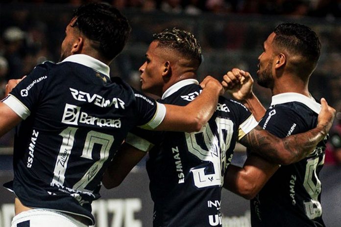 Remo 3×1 Trem-AP (Thalys, Felipinho e Marco Antônio) – Foto: Samara Miranda (Clube do Remo)