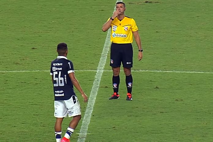 Remo 0×2 Paysandu (Henrique Vigia) – Foto: Reprodução (TV Cultura)