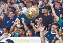 Fenômeno Azul no Mangueirão – Foto: Cristino Martins (O Liberal)