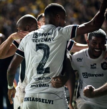 Criciúma-SC 1×1 Remo (Reynaldo, Pedro Castro, Pedro Costa, Jaderson e Caio Vinícius) – Foto: Samara Miranda (Clube do Remo)