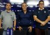 Glauber Gonçalves, Marcos Braz e Antônio Carlos Teixeira (Tonhão) – Foto: Samara Miranda (Clube do Remo)