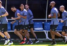 Klaus, Pedro Castro, Pedro Rocha, Giovanni Pavani, Reynaldo e Régis – Foto: Samara Miranda (Clube do Remo)