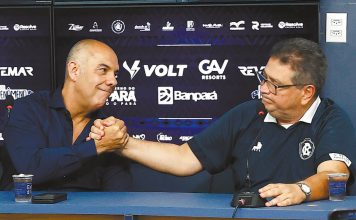 Marcos Braz e Antônio Carlos Teixeira (Tonhão) – Foto: Wagner Santana (O Liberal)