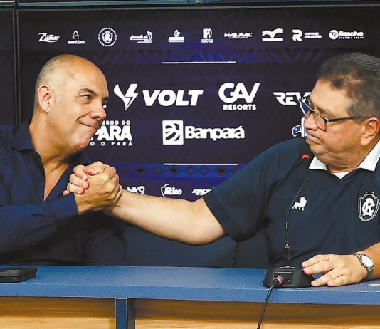 Marcos Braz e Antônio Carlos Teixeira (Tonhão) – Foto: Wagner Santana (O Liberal)