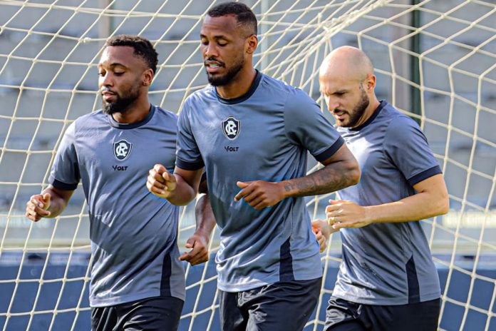 Sávio, Pedro Costa e Régis – Foto: Luis Carlos (Clube do Remo)
