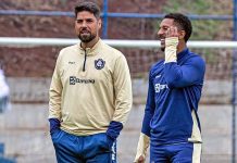 António Oliveira e Matheus Davó – Foto: Samara Miranda (Clube do Remo)