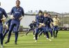 Jogadores remistas realizam atividade física – Foto: Samara Miranda (Clube do Remo)