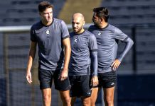 Luan Martins, Régis e Giovanni Pavani – Foto: Samara Miranda (Clube do Remo)