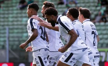 América-MG 0×1 Remo (Marrony, Giovanni Pavani, Caio Vinícius, Matheus Davó e Alan Rodriguez) – Foto: Samara Miranda (Clube do Remo)