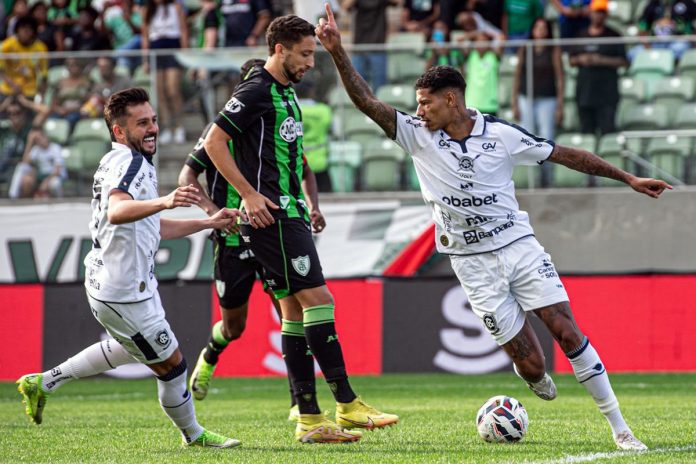América-MG 0×1 Remo (Giovanni Pavani e Marrony) – Foto: Samara Miranda (Clube do Remo)