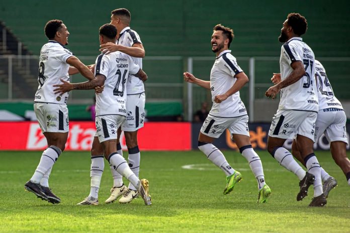 América-MG 0×1 Remo (Matheus Davó, Marrony, Camutanga, Giovanni Pavani, Caio Vincícius e Nathan Santos) – Foto: Samara Miranda (Clube do Remo) América-MG 0×1 Remo (Matheus Davó, Marrony, Camutanga, Giovanni Pavani, Caio Vincícius e Nathan Santos) – Foto: Samara Miranda (Clube do Remo)