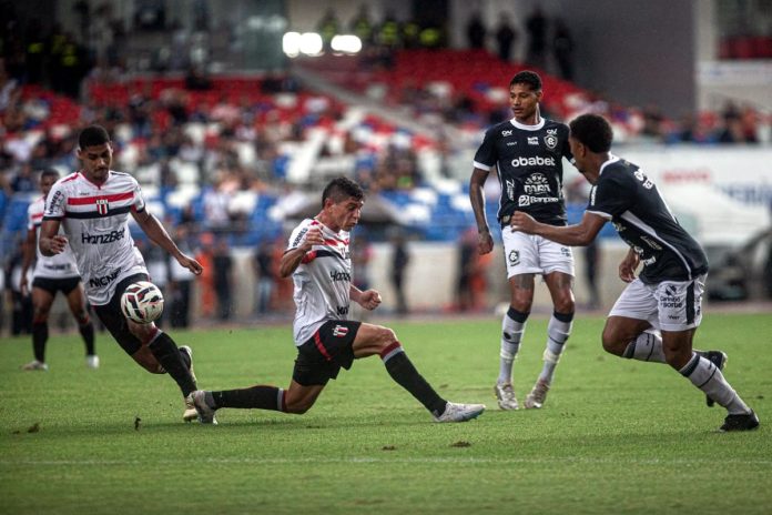 Remo 1×1 Botafogo-SP (Marrony e Matheus Davó) – Foto: Samara Miranda (Clube do Remo)