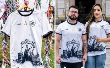 Camisa especial "Círio 2025" Volt – Foto: Divulgação (Clube do Remo)