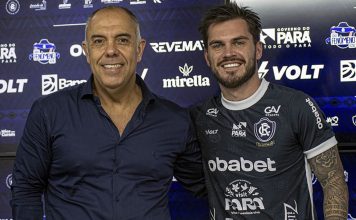 Marcos Braz e Nathan – Foto: Samara Miranda (Clube do Remo)