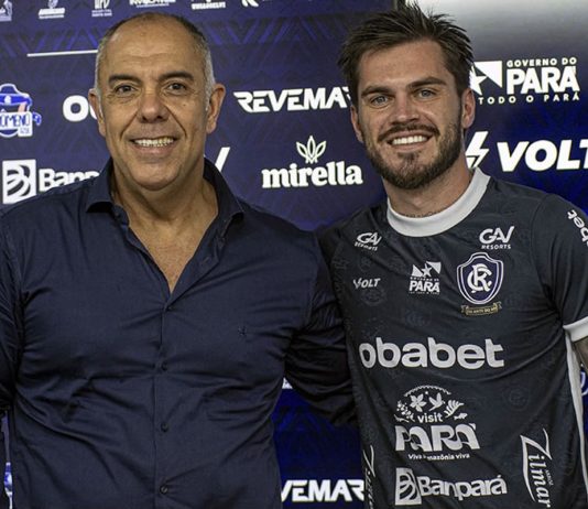 Marcos Braz e Nathan – Foto: Samara Miranda (Clube do Remo)