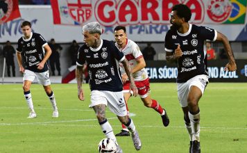 Remo 4×2 CRB-AL (Luan Martins, Diego Hernandez e Caio Vinícius) – Foto: Mauro Ângelo (Diário do Pará)