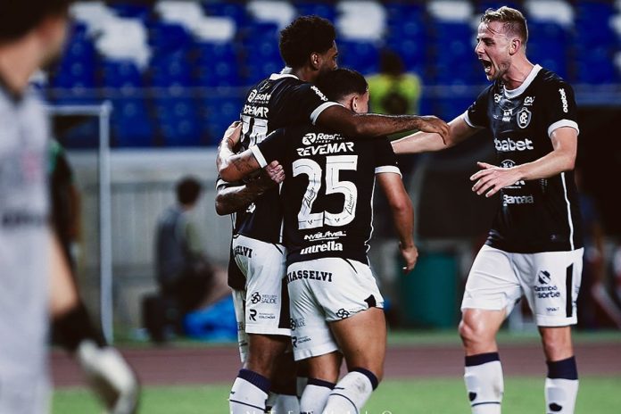 Remo 4×2 CRB-AL (Caio Vinícius, Nico Ferreira e Klaus) – Foto: Samara Miranda (Clube do Remo)