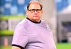 Guto valoriza elenco do Remo após 6ª vitória seguida e relata dificuldades dos atletas: “Extremamente desgastados” Cuiabá-MT 1×3 Remo (Guto Ferreira) – Foto: Francisco Alves
