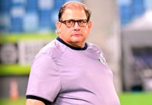 Guto valoriza elenco do Remo após 6ª vitória seguida e relata dificuldades dos atletas: “Extremamente desgastados” Cuiabá-MT 1×3 Remo (Guto Ferreira) – Foto: Francisco Alves