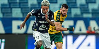 Diego Hernandez celebra grande fase no Remo e mira título da Série B: “Queremos o acesso e o troféu” Cuiabá-MT 1×3 Remo (Diego Hernandez) – Foto: Raul Martins (Clube do Remo)