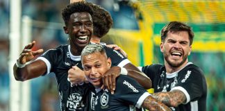 Em 6 jogos, Guto Ferreira faz ataque do Remo superar marcas de Daniel Paulista e António Oliveira Cuiabá-MT 1×3 Remo (João Pedro, Janderson e Nathan) – Foto: Raul Martins (Clube do Remo)