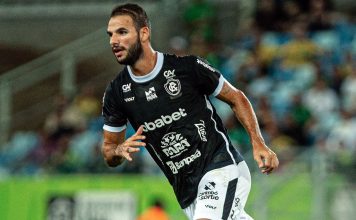 Remo pode ter desfalque importante no meio-campo contra a Chapecoense-SC Cuiabá-MT 1×3 Remo (Panagiotis Tachtsidis) – Foto: Raul Martins (Clube do Remo)
