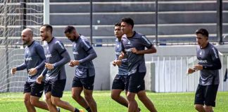 As dúvidas quanto à pontuação do acesso Jogadores remistas realizam atividade física – Foto: Samara Miranda (Clube do Remo)