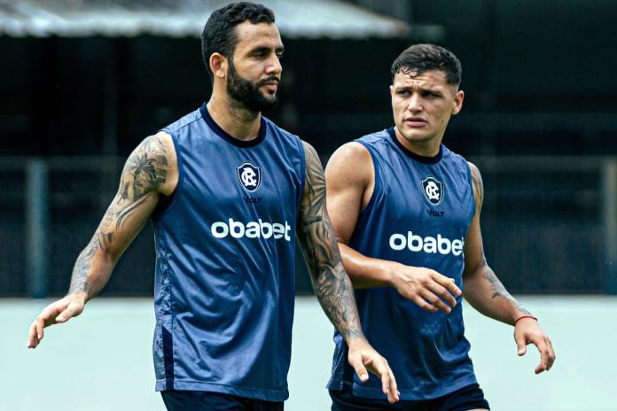 Marcelinho e Nico Ferreira – Foto: Samara Miranda (Clube do Remo) Marcelinho e Nico Ferreira – Foto: Samara Miranda (Clube do Remo)