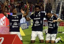 Remo 3×1 Athletic-MG (Pedro Rocha, Caio Vinícius e Pedro Castro) – Foto: Cláudio Pinheiro (O Liberal)