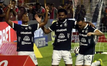 Remo 3×1 Athletic-MG (Pedro Rocha, Caio Vinícius e Pedro Castro) – Foto: Cláudio Pinheiro (O Liberal)