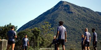 Jogadores remistas realizam atividade física – Foto: Raul Martins (Clube do Remo)