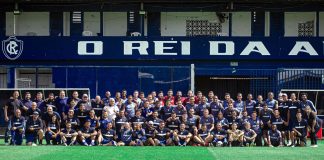 Cenários para o acesso Jogadores remistas realizam último treino da temporada 2025 – Foto: Diogo Puget (Clube do Remo)