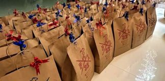 Pedro Rocha presenteia funcionários do Remo em confraternização – Foto: Divulgação (redes sociais)