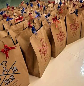 Pedro Rocha presenteia funcionários do Remo em confraternização – Foto: Divulgação (redes sociais)