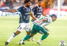 Números atuais indicam acesso com 62 pontos Remo 1×1 Chapecoense-SC (Caio Vinícius e Jorge) – Foto: Igor Mota (O Liberal)