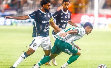 Números atuais indicam acesso com 62 pontos Remo 1×1 Chapecoense-SC (Caio Vinícius e Jorge) – Foto: Igor Mota (O Liberal)