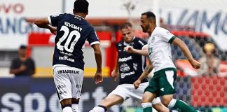 Zagueiro destaca força do grupo e apoio da torcida após acesso: “A gente acreditou até o final” Remo 3×1 Goiás-GO (Victor Cantillo e Klaus) – Foto: Thiago Gomes (O Liberal)